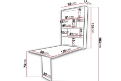 Abi Spisebord 85 cm