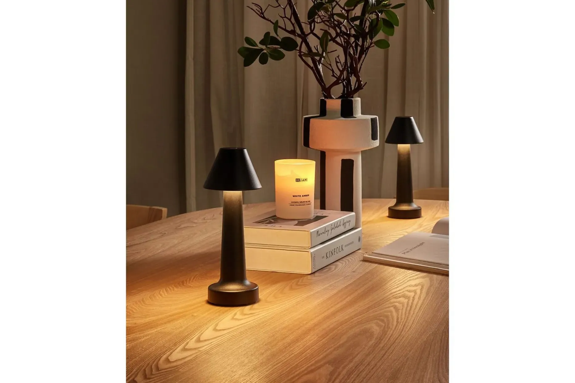 Adasi LED Bordlampe 2 stk 24 cm
