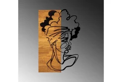 African Woman 3 Veggdekor