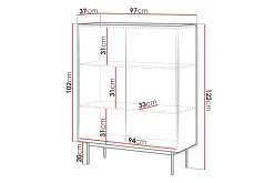 Akansh Kommode 97 cm