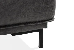 Akron 2-seter Sofa med Divan Høyre Bonded Lær