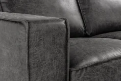 Akron 2-seter Sofa med Divan Høyre Bonded Lær