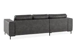 Akron 2-seter Sofa med Divan Venstre Bonded Lær