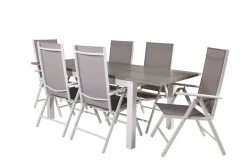 Albany Forlengbar Spisegruppe 152cm+6 Break Spisestoler