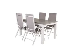 Albany Forlengbar Spisegruppe 152cm+4 Break Spisestoler