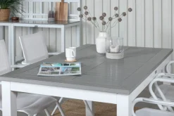 Albany Forlengbar Spisegruppe 152cm + 4 Alina Stoler