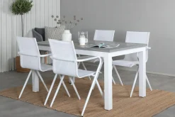 Albany Forlengbar Spisegruppe 152cm + 4 Alina Stoler