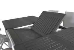 Albany Forlengbar Spisegruppe 152cm + 4 Alina Stoler