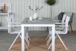 Albany Forlengbar Spisegruppe 152cm + 4 Alina Stoler