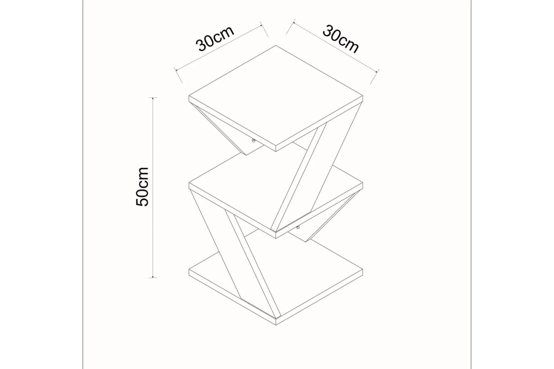 Albeni Sidebord 30 cm