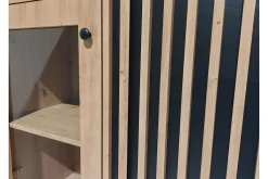 Aldbrough Møbelsett til Spiseplass Hvit LED