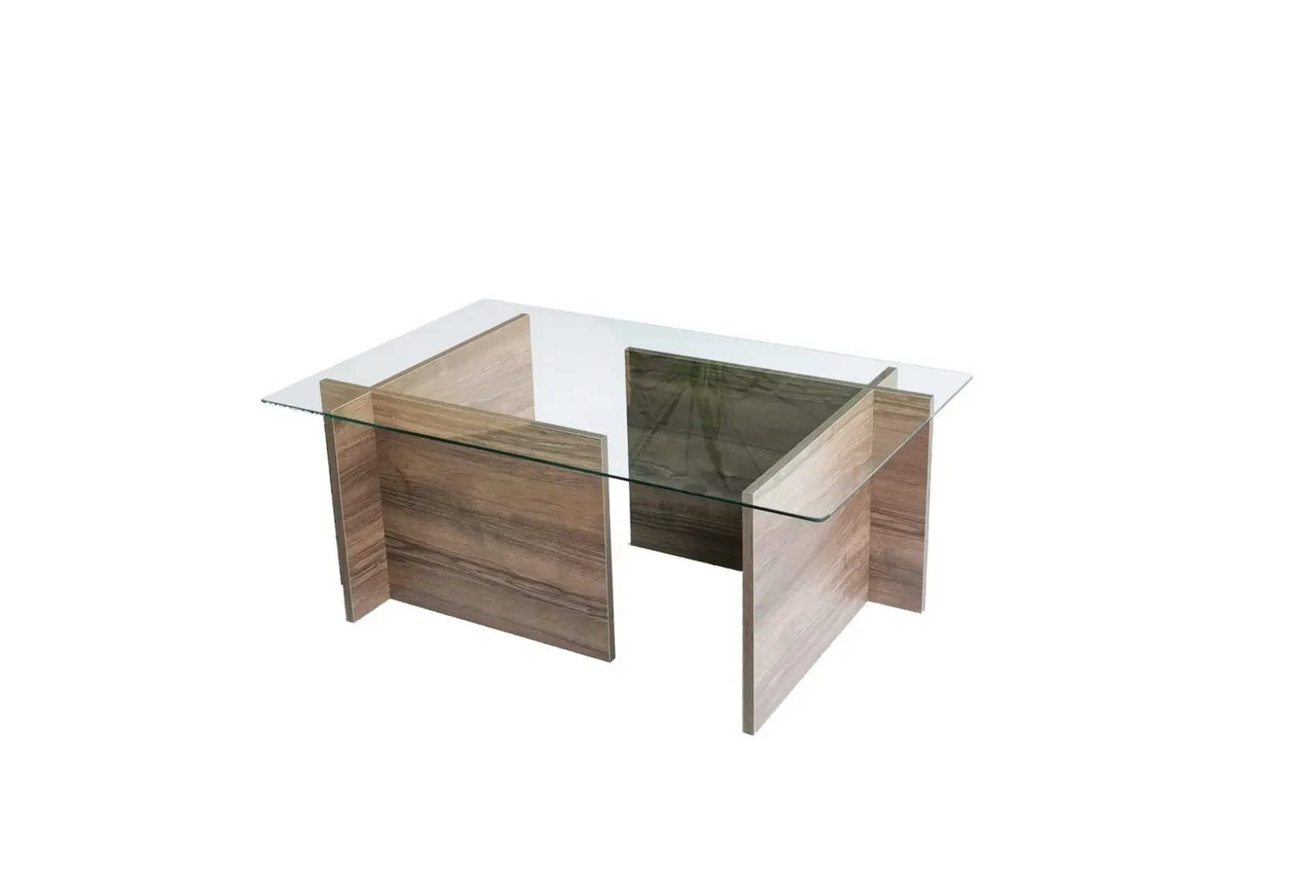 Almasi Rektangulært Sofabord 105x40x105 cm