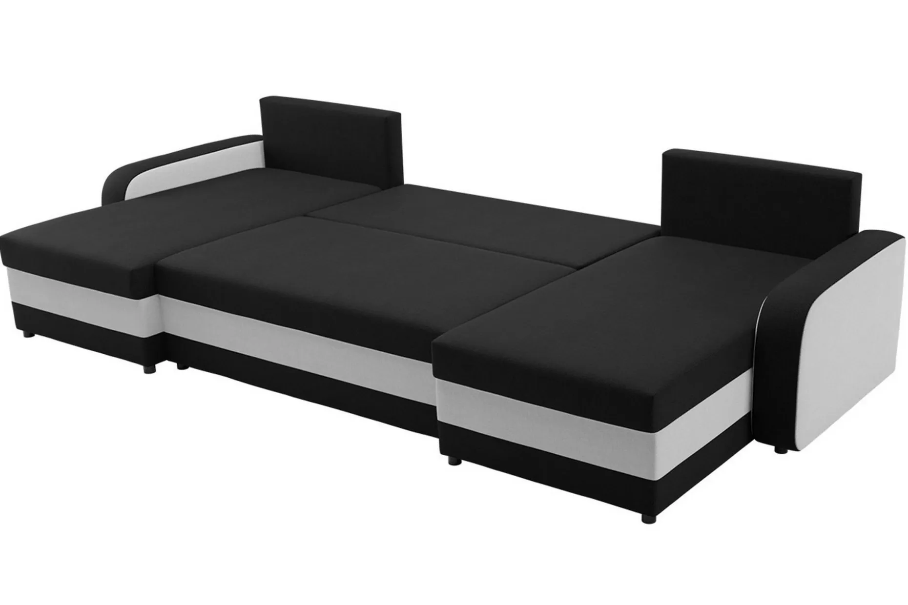 Alvared 4-seters Sovesofa med Dobbeldivan med Oppbevaring