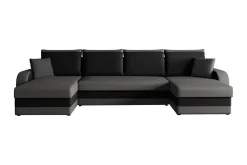 Alvared 4-seters Sovesofa med Dobbeldivan med Oppbevaring