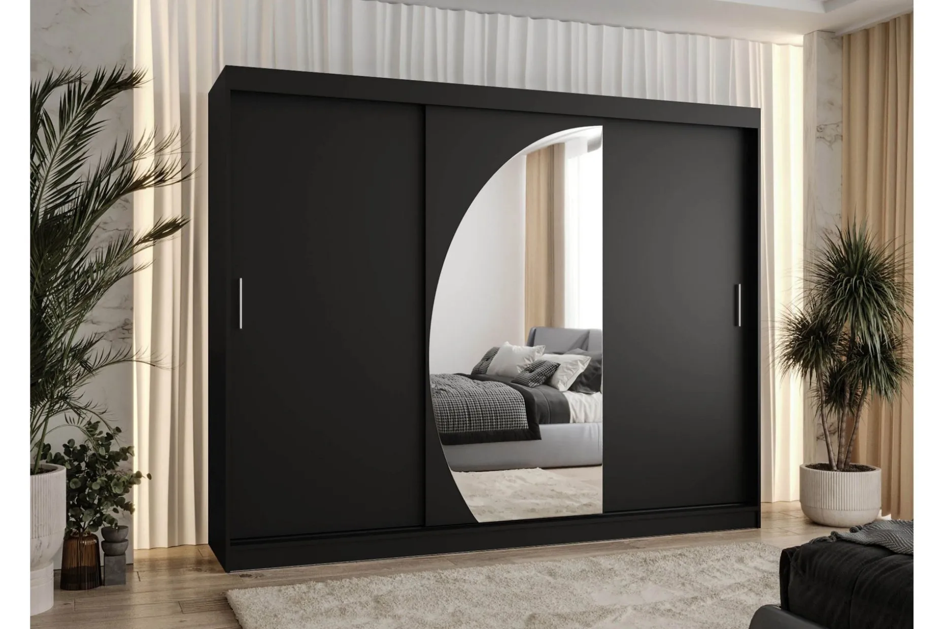 Amira Garderobeskap Med Speil 250x200 cm