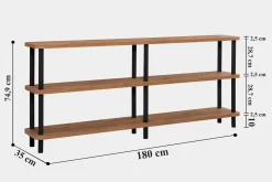 Andifli Bokhylle 180x74,9 cm