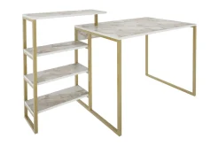 Andifli Skrivebord 60x76,8x133 cm med oppbevaring