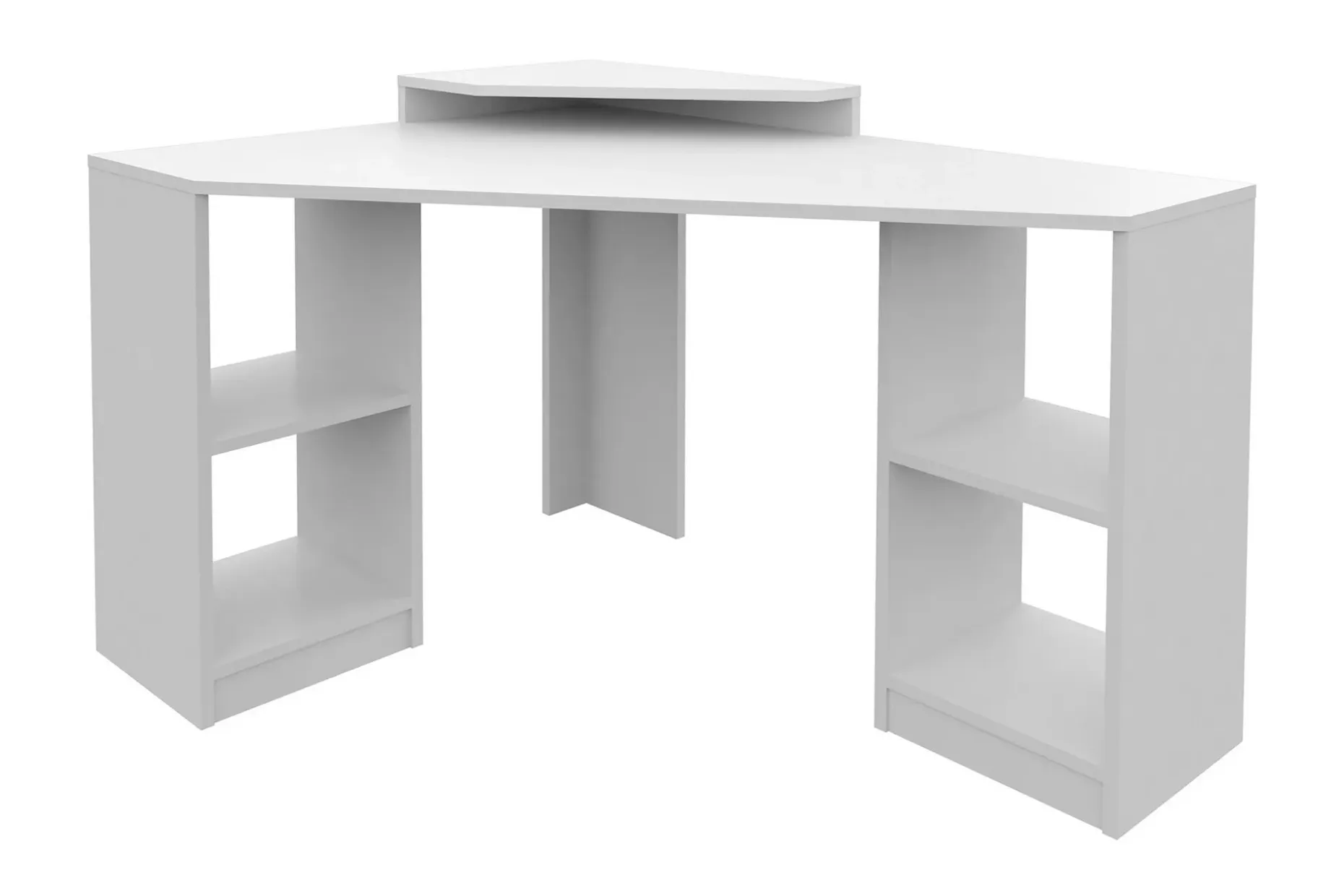 Andifli Skrivebord 90x76,8x120 cm med oppbevaring