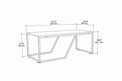 Andifli Sofabord 60x48x120 cm