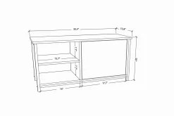 Andifli Tv-benk 89,6x50,8 cm
