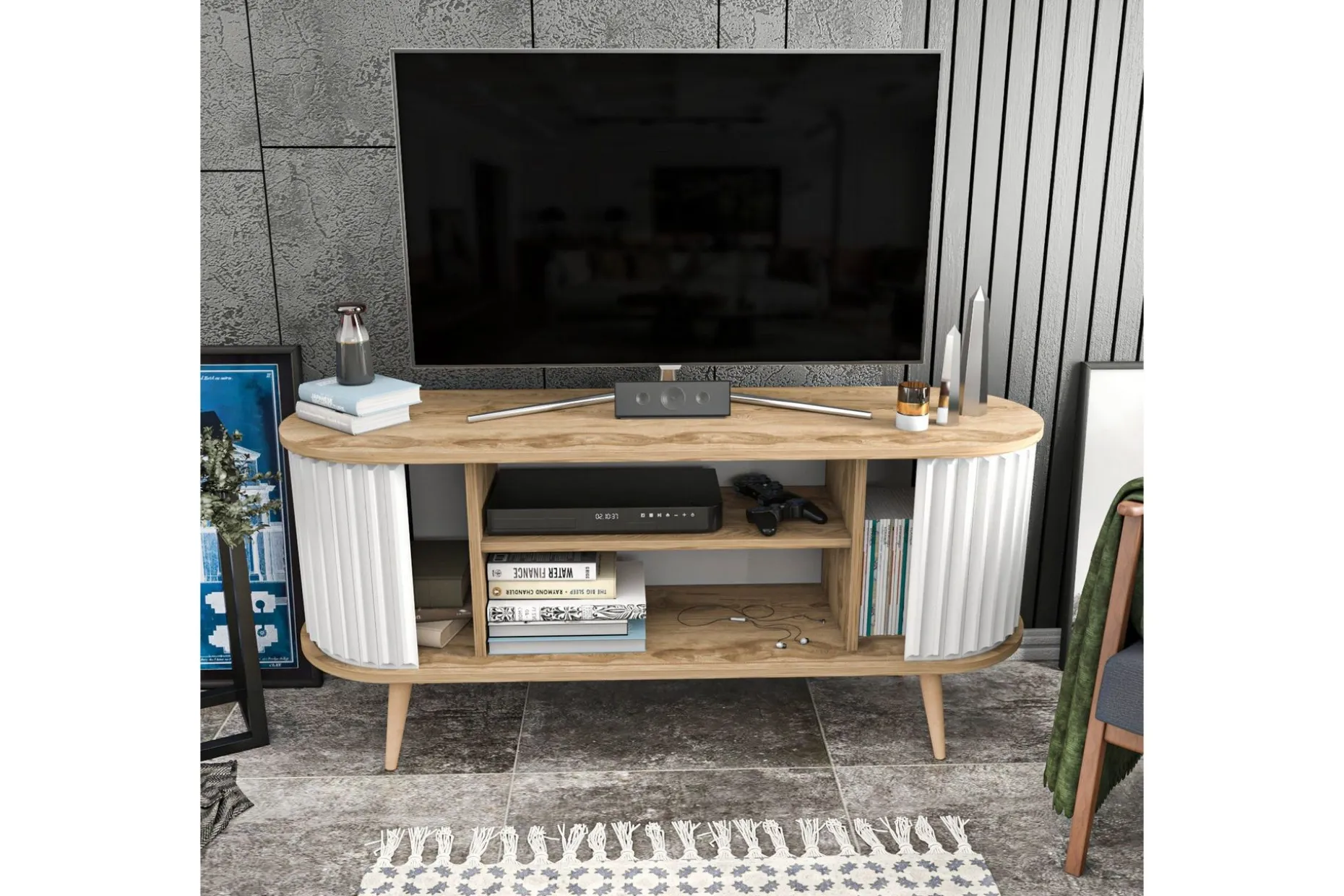 Andifli Tv-benk 140x64 cm