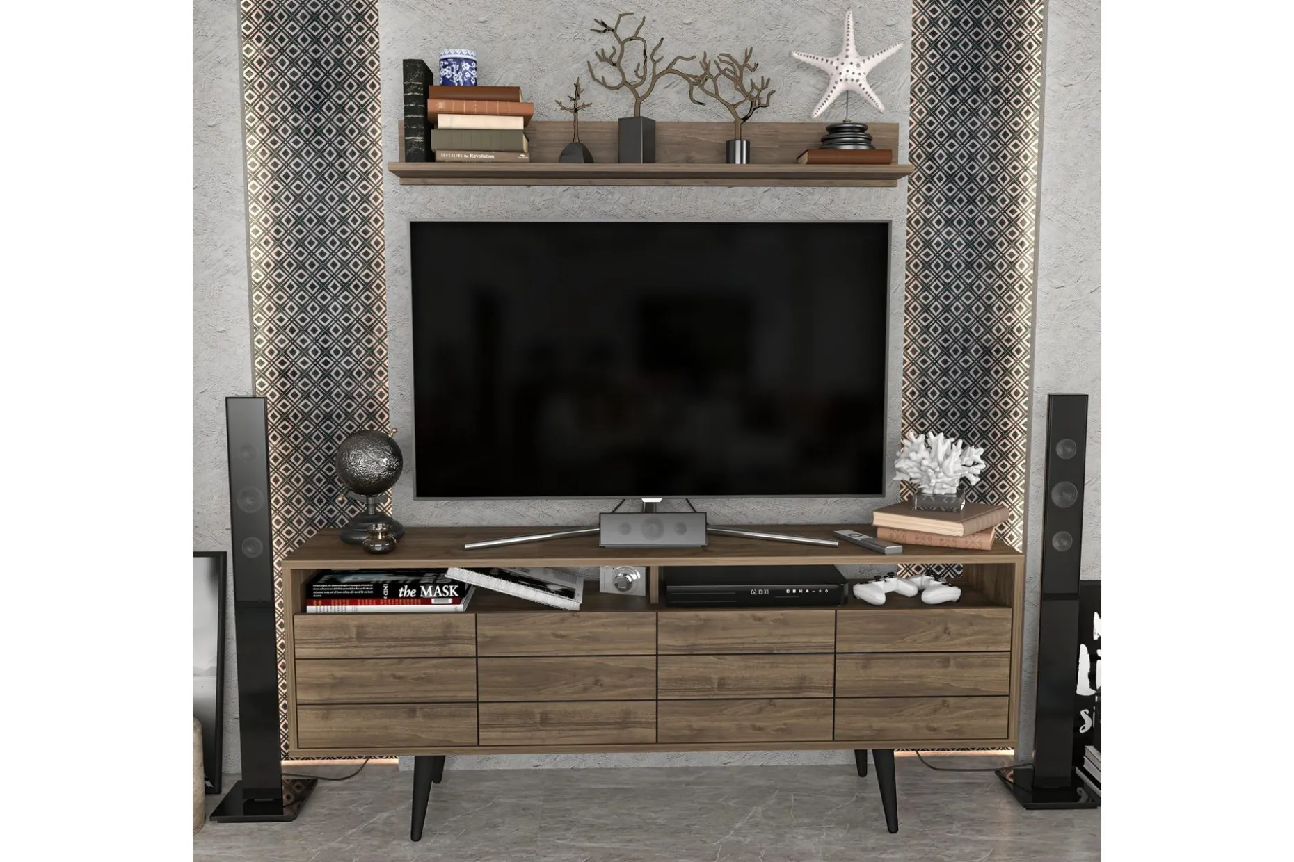 Andifli Tv-møbelsett 160x64,5 cm