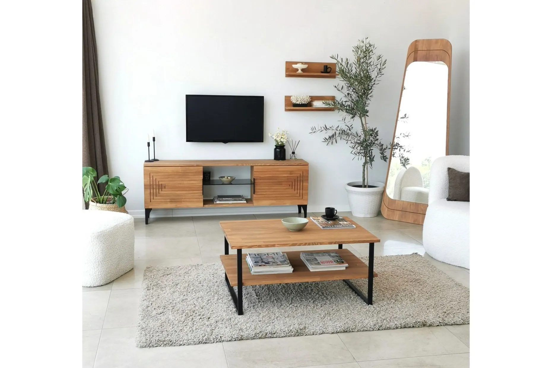 Andifli Tv-møbelsett 50x15 cm