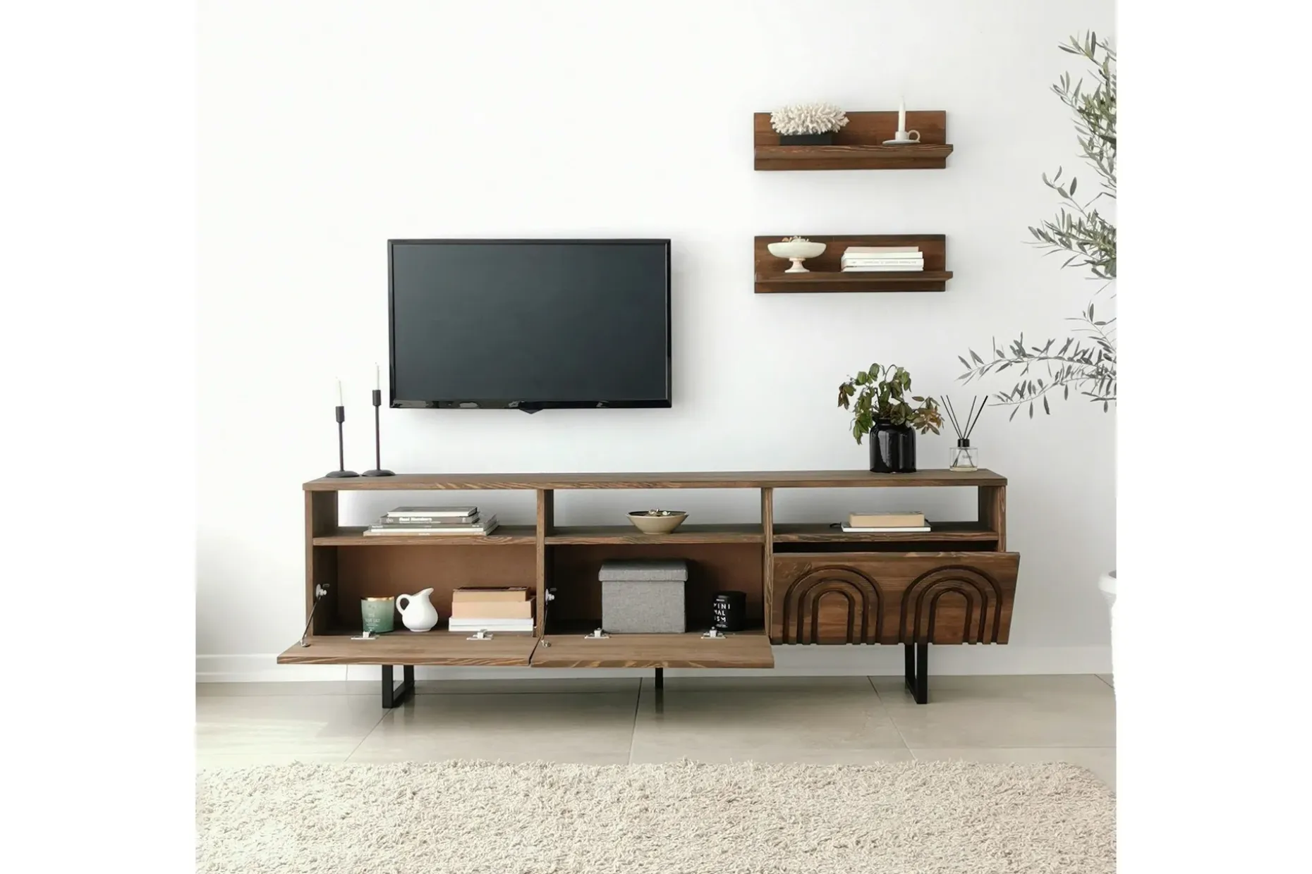Andifli Tv-møbelsett 50x15 cm