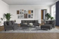 Andrew 2-seters Stoffsofa