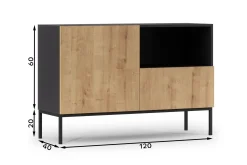 Anjal Kommode 120 cm
