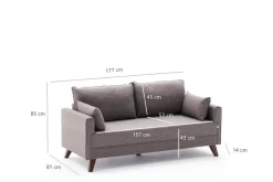 Antigua 2-seters Sofa