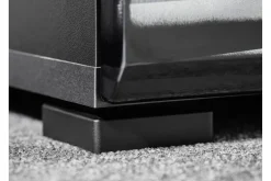 Apryl Modern TV mediamøbel med vitrineskap og LED-belysning