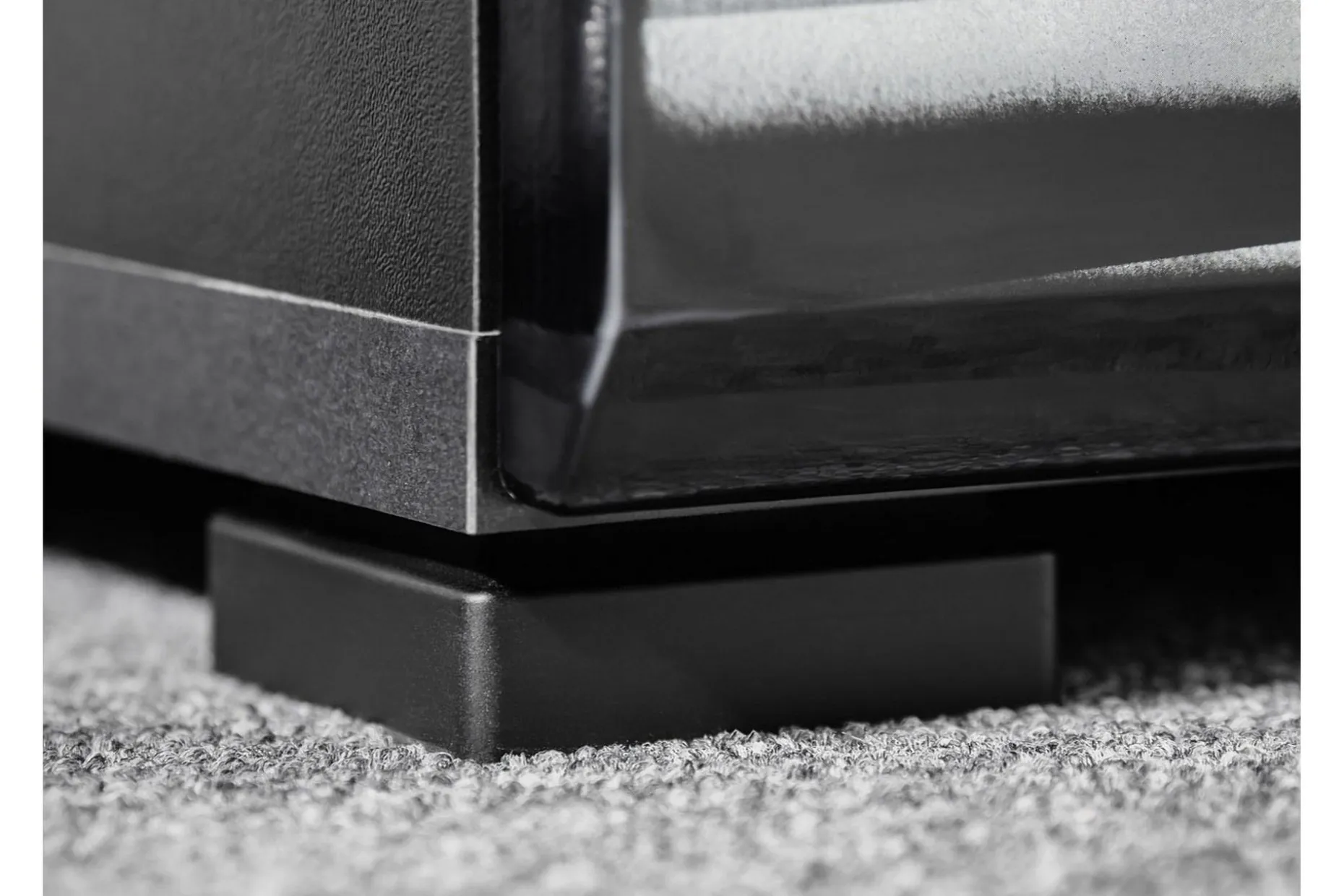 Apryl Modern TV mediamøbel med vitrineskap og LED-belysning