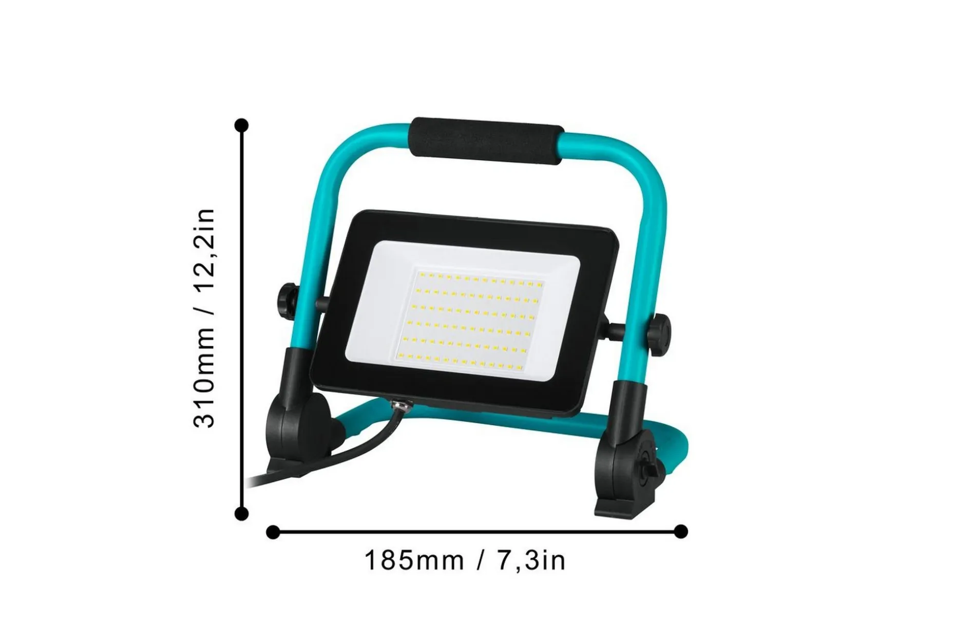 Arbeidsbelysning Eglo LED-gulvstrålekaster 52W