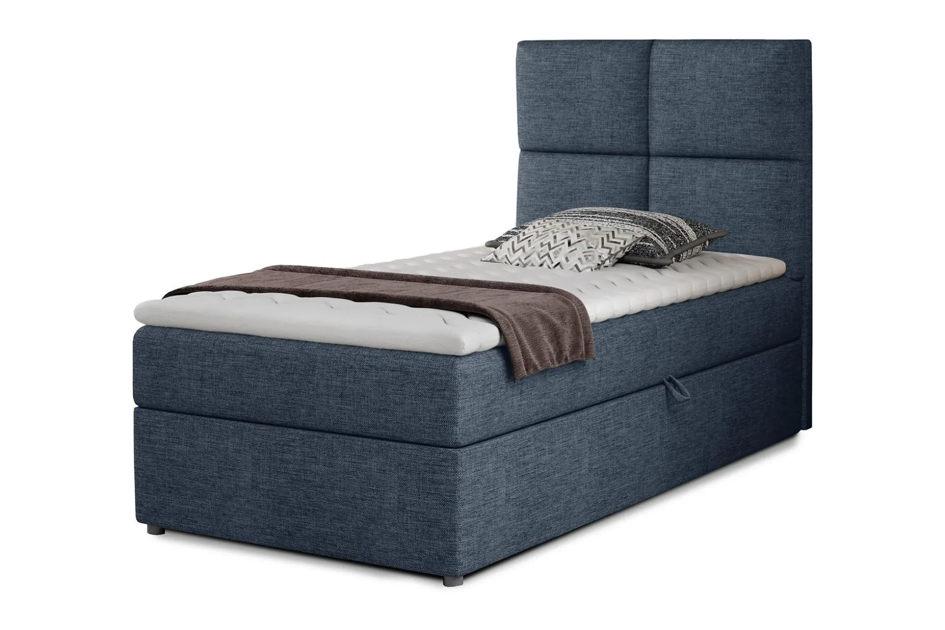 Arcore Oppbevaringsseng 90x200 cm Rutete