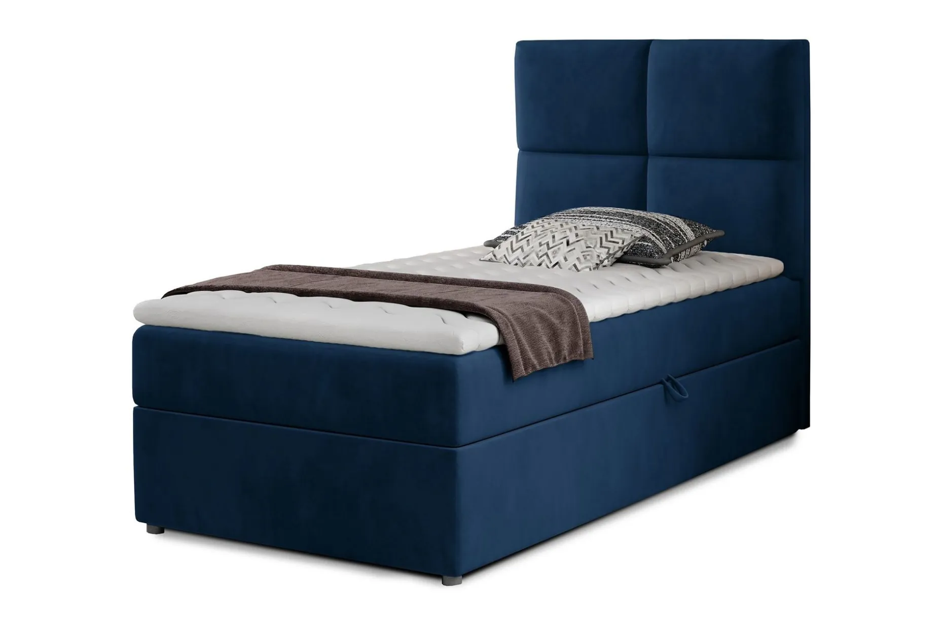 Arcore Oppbevaringsseng 90x200 cm Rutete