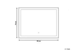 Argens Speil 70x90 cm LED