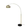 Argentina Gulvlampe E27 Mattmessing