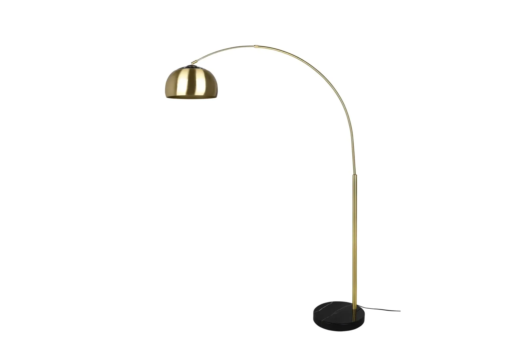 Argentina Gulvlampe E27 Mattmessing