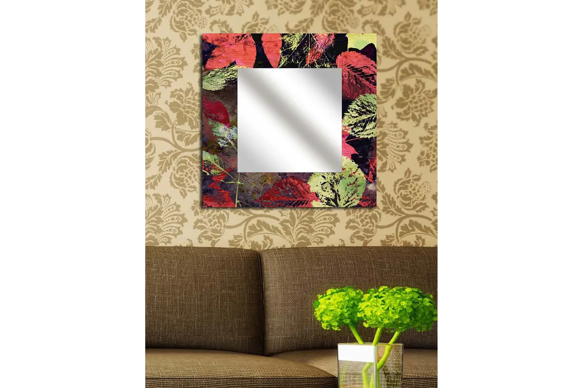 Armavir Dekorativt speil 50x50 cm Christmas Nature