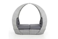 Ascot Dagseng 118x215xH187 cm Grå