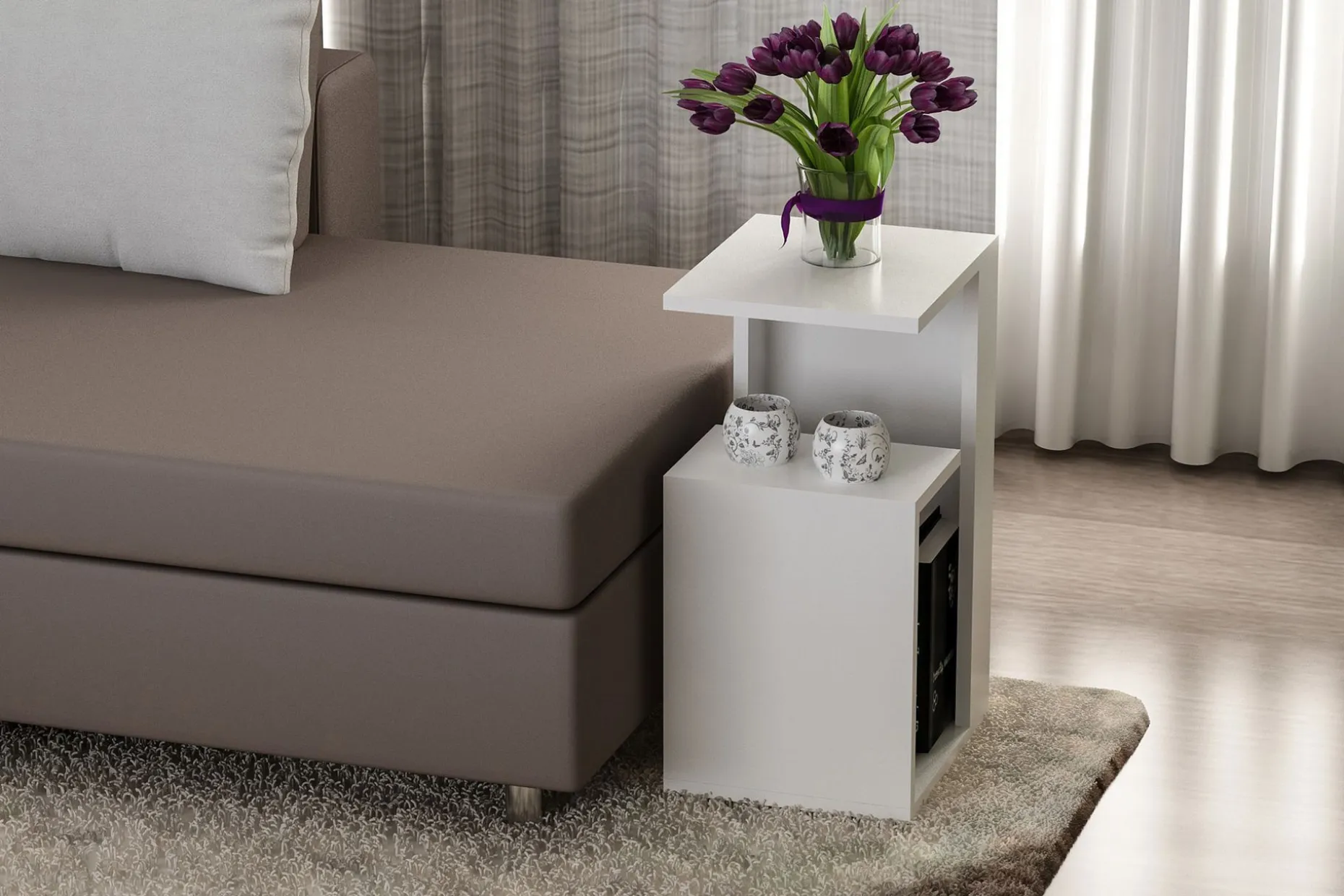 Asillane Sidebord Moderne