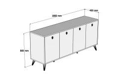 Athodna Konsollbord 180 cm