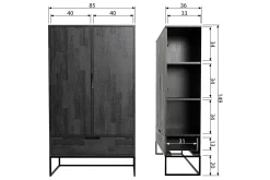 Atila Oppbevaringsskap 85 cm