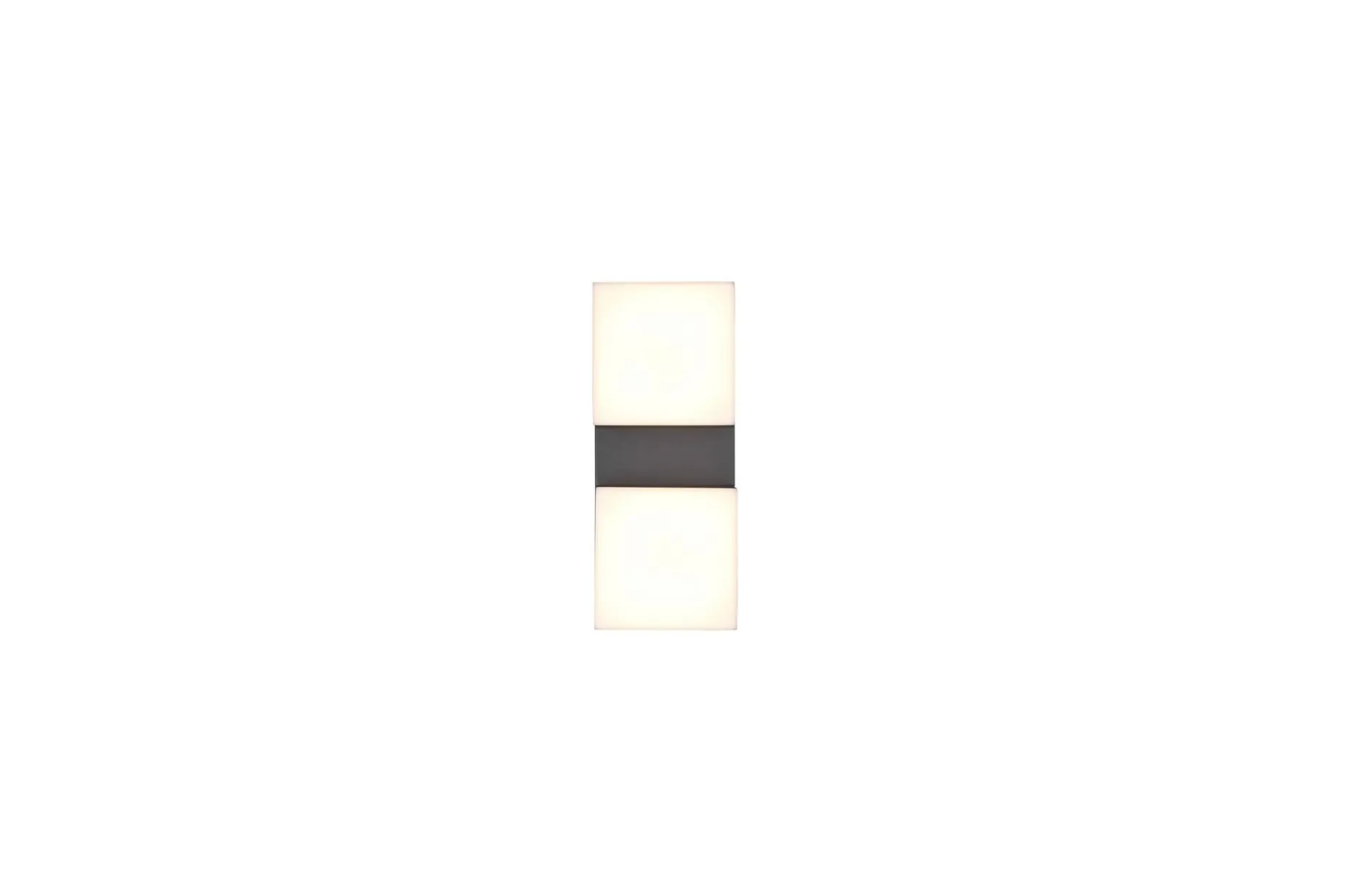 Avon LED-Vegglampe 2-del Antrasitt