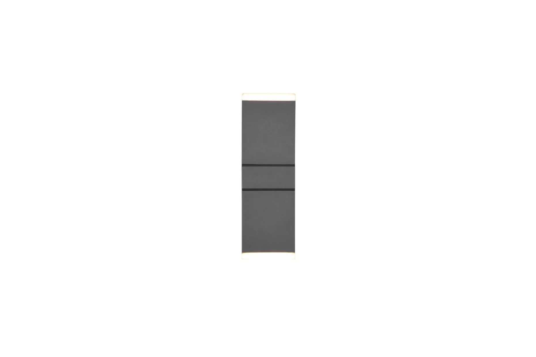 Avon LED-Vegglampe 2-del Antrasitt