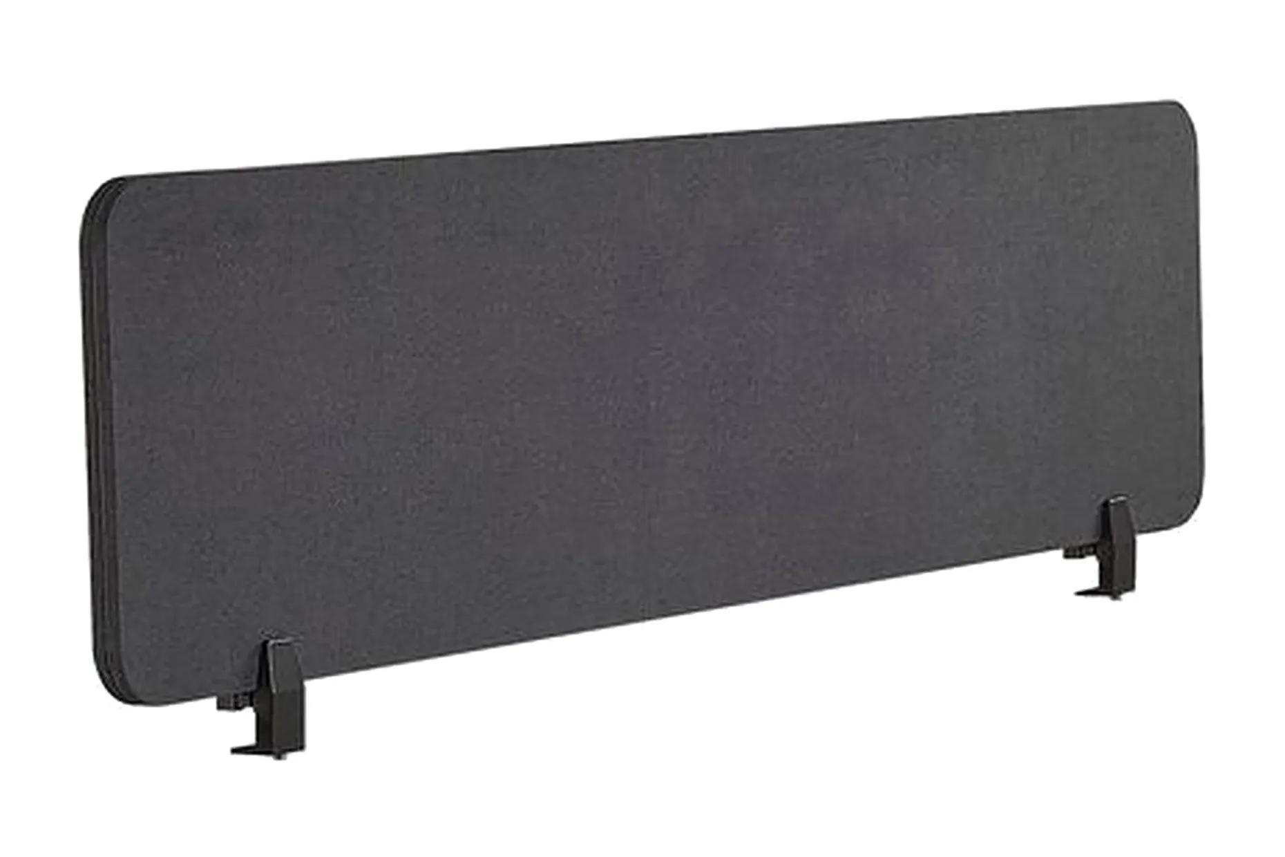 Avskjerming til Skrivebord 180x40 cm grå WALLY