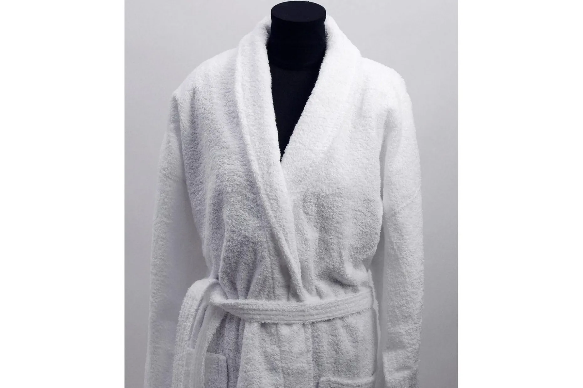 Badekåpe 360 g, Unisex Hvit