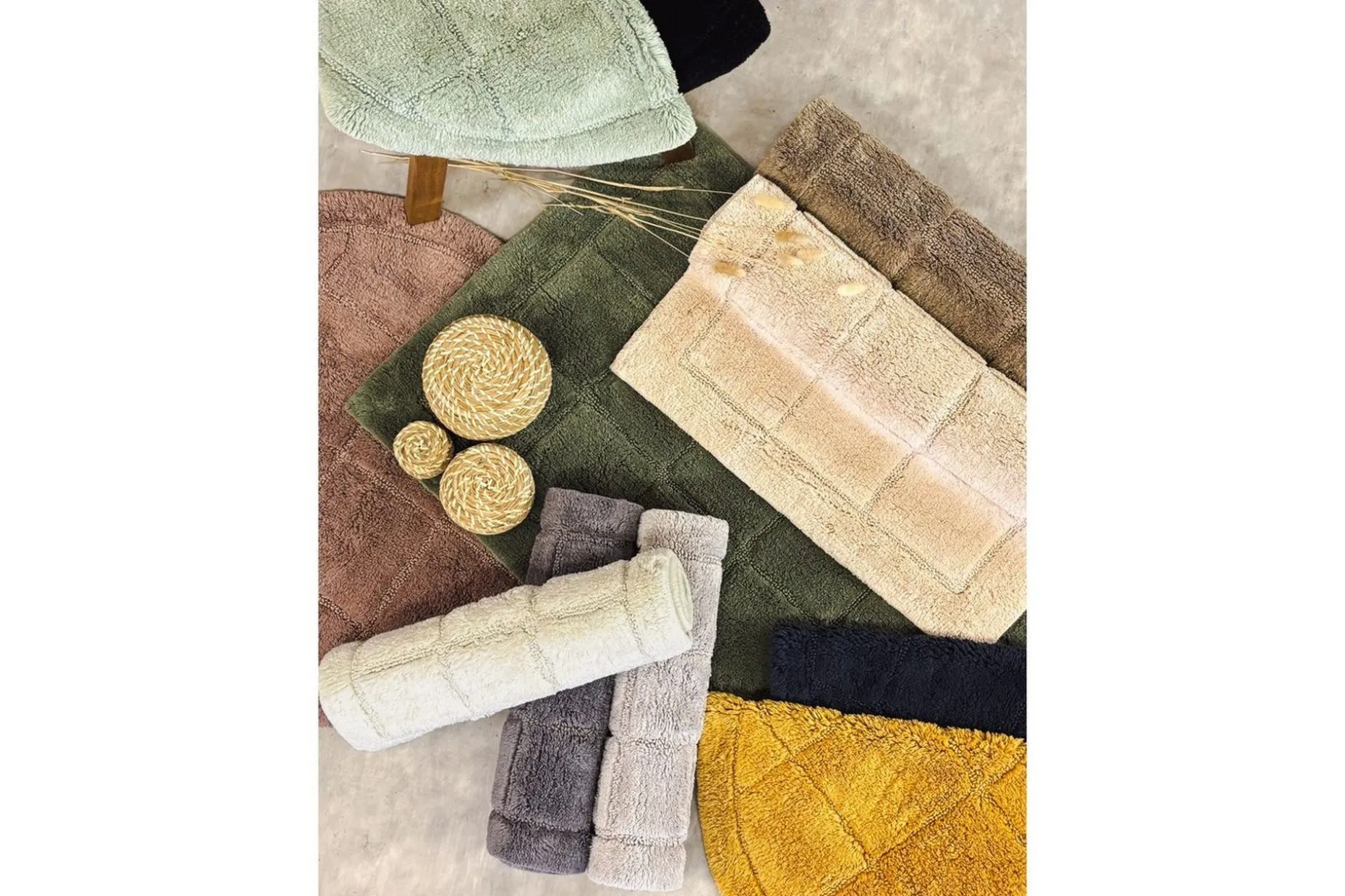 Baderomsmatte Kvadrat
