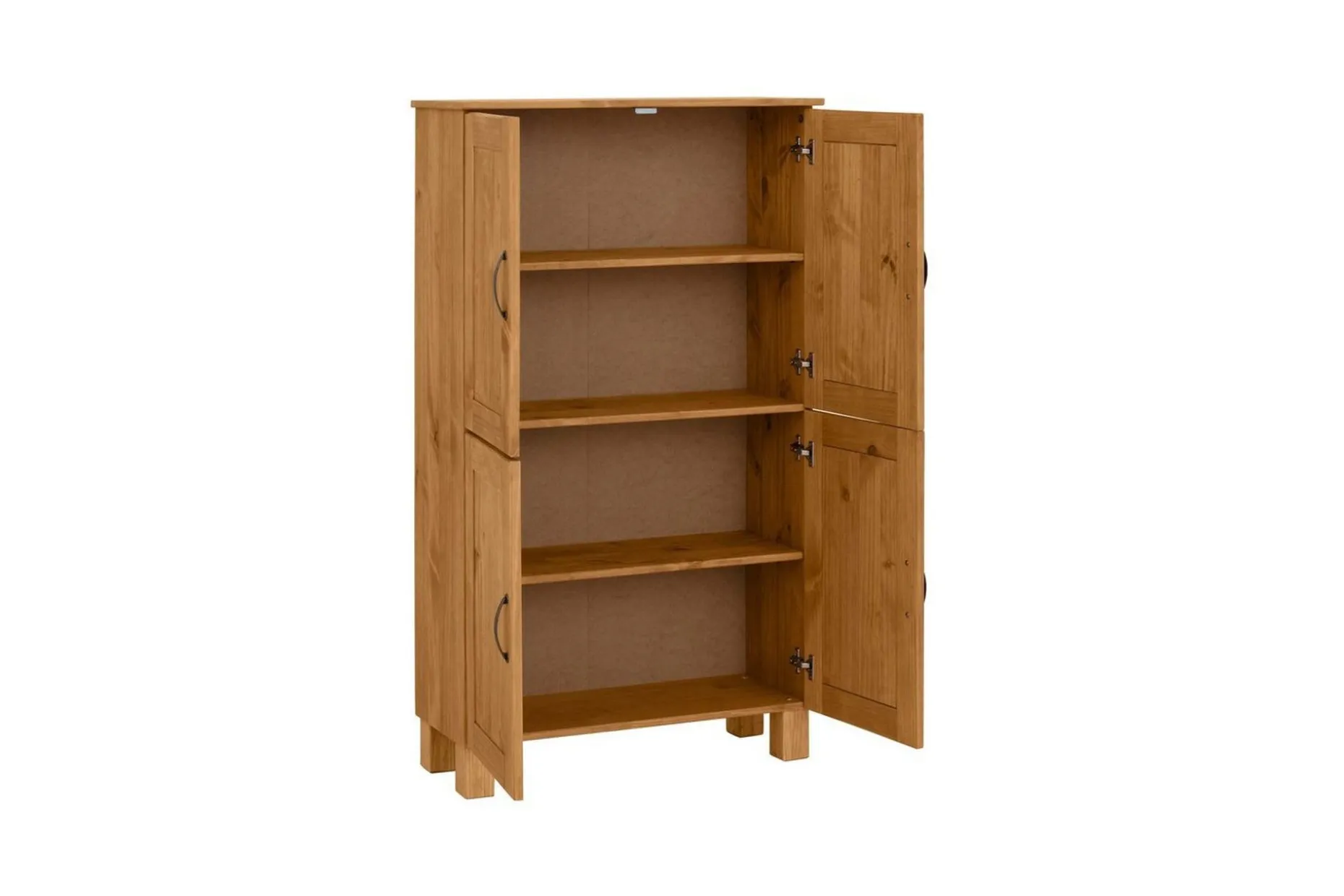Baderomsskap Alby 75x30x130 cm, Beiset/funksjonsbeskrivelse